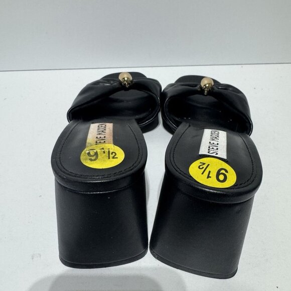 Steve Madden Womens Cammie Sandals Black Size 9.5 M - Picture 4 of 4